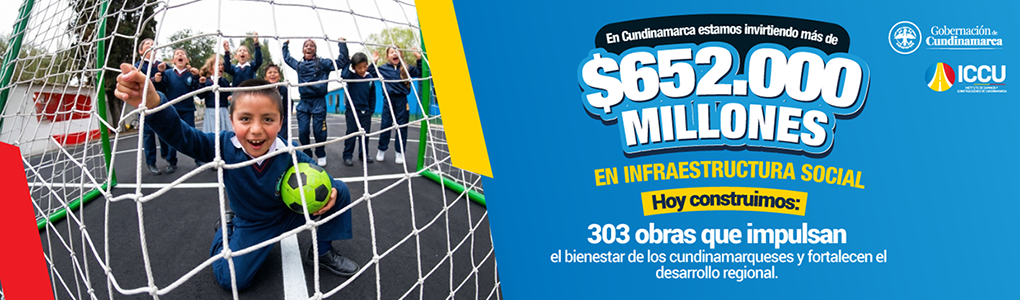 Cundinamarca construye · Infraestructura Social