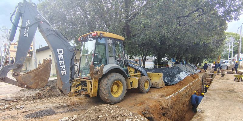 Paratebueno alcanza 70% de avance en obras que llevarán el alcantarillado sanitario al 100% de cobertura