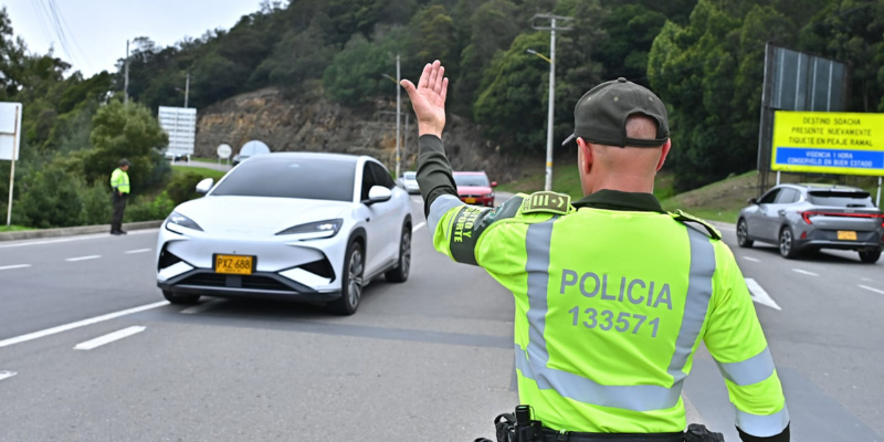 Más de 2,2 millones de vehículos se movilizarán por Cundinamarca durante el puente del Sagrado Corazón
