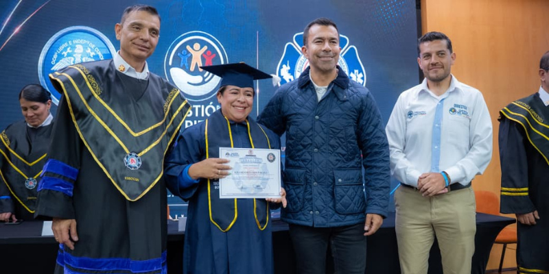 37 integrantes de organismos de respuesta se graduaron como técnicos para atender incendios, rescates y emergencias