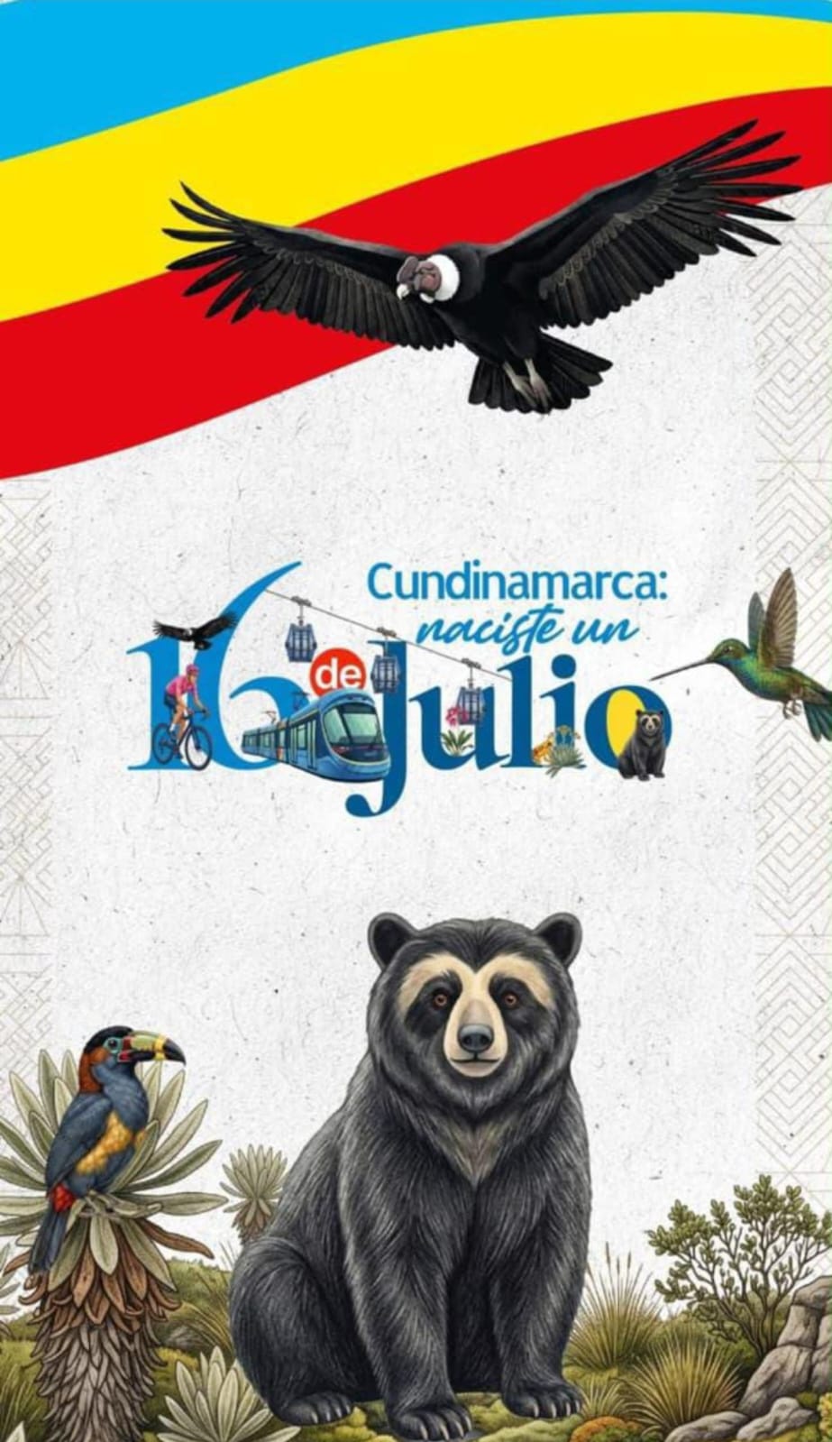 Cundinamarca: naciste un dia de Julio, un territorio para descubrir y proteger