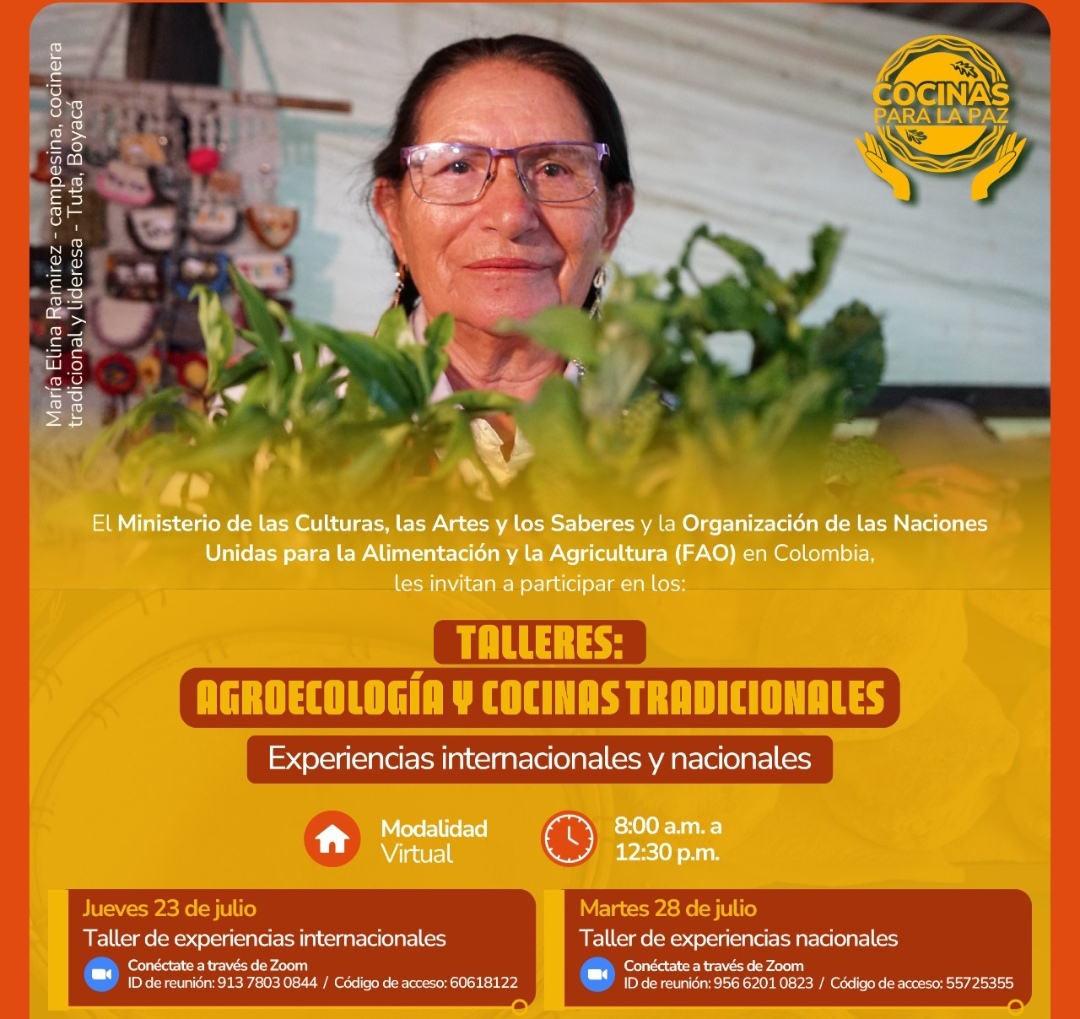 Agroecología y cocinas tradicionales: un encuentro internacional para proteger el patrimonio alimentario y la biodiversidad