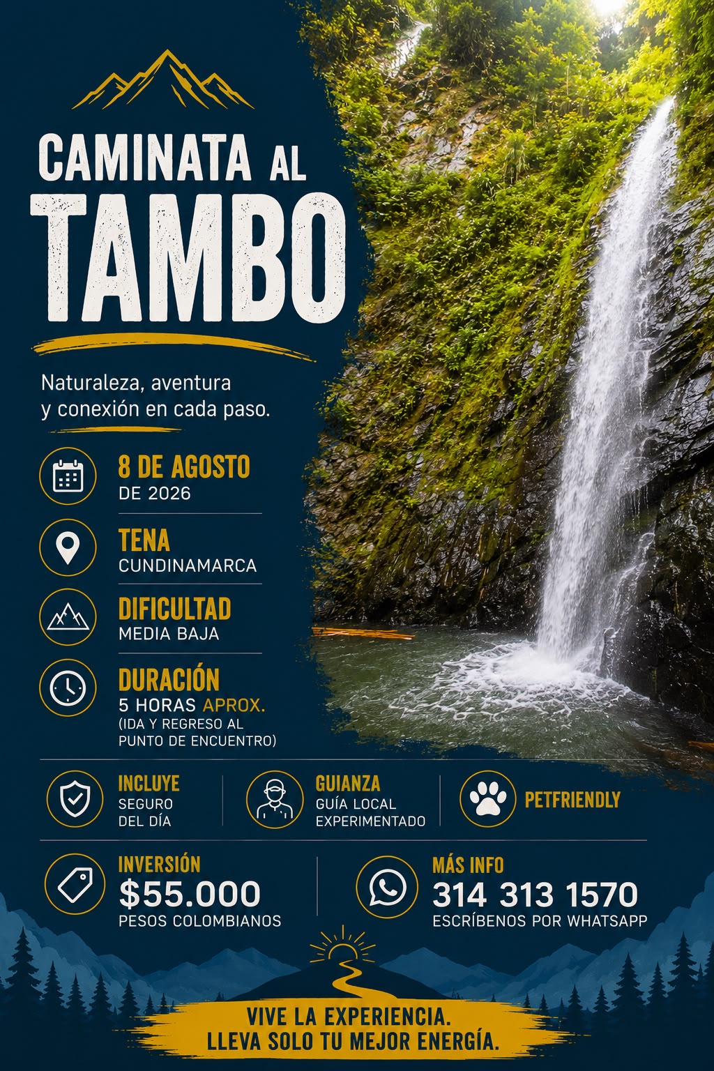 Caminatas al Salto de las Monjas y al Tambo: dos experiencias imperdibles para descubrir la naturaleza de Cundinamarca